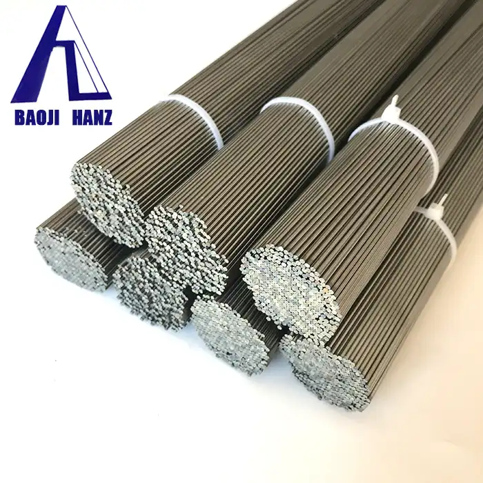 titanium nickel straight wire